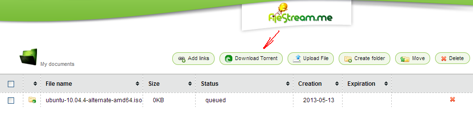 Download torrent files with idm