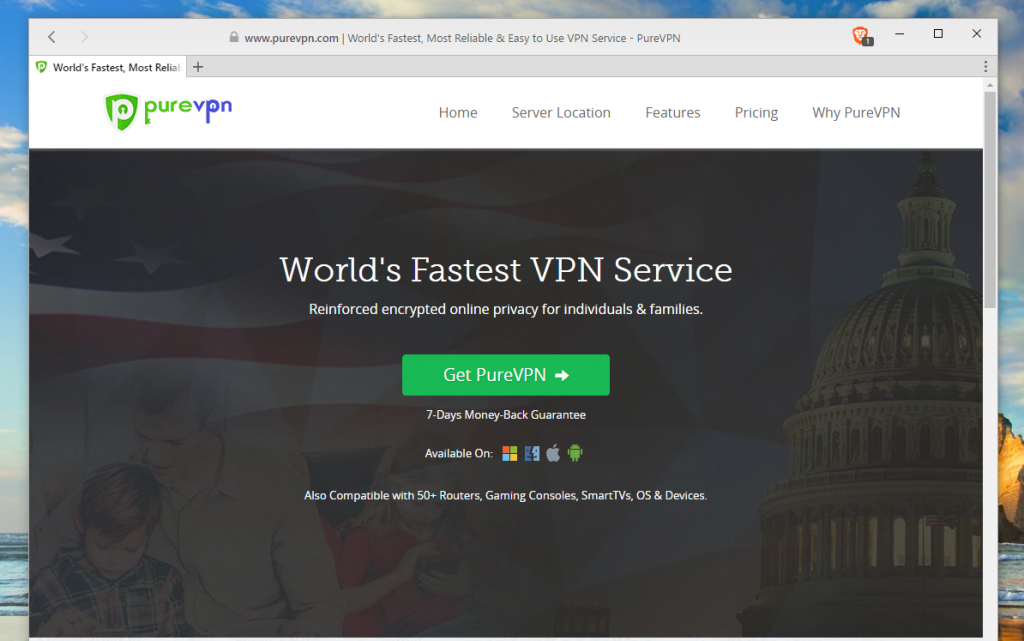 vpn for windows purevpn