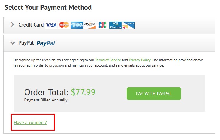 IPVanish Coupon December 2022 - 97