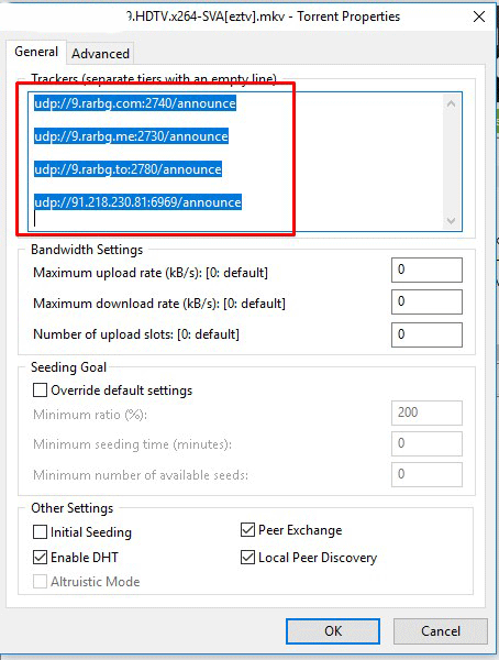 fast tracker for bittorrent