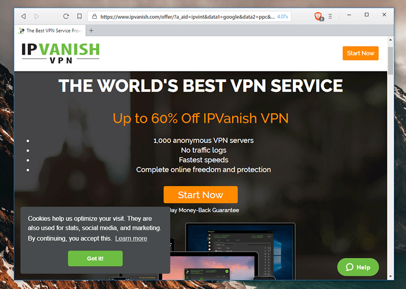 ipvanish vpn slowing download speed