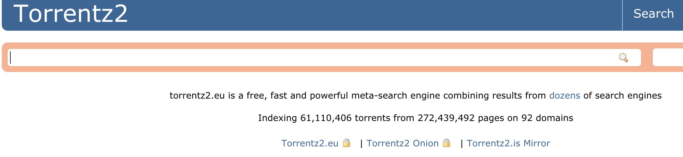 torrent search engine 1 torrentz2